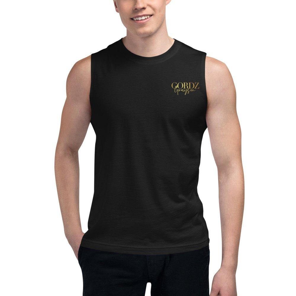 Gordz Grayson Muscle Tee – Classic Fit, 100% Cotton Comfort