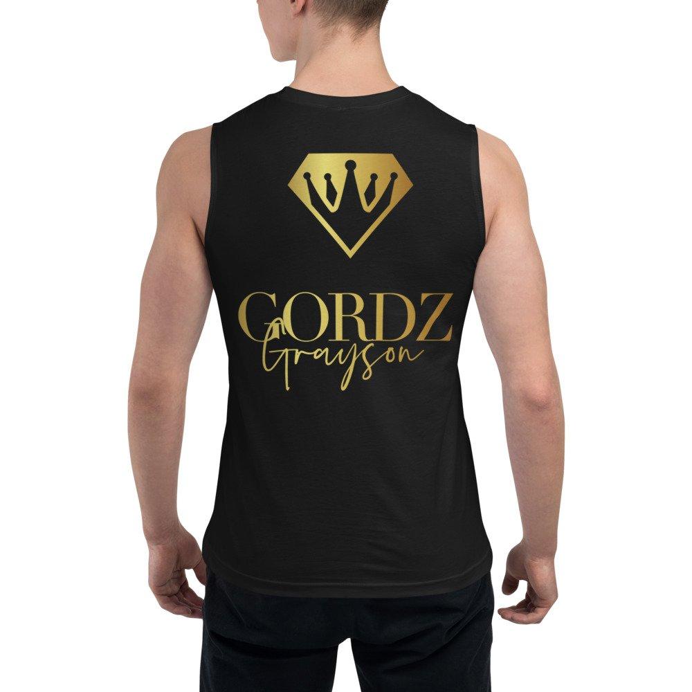 Gordz Grayson Muscle Tee – Classic Fit, 100% Cotton Comfort