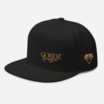 Gordz Grayson Snapback Hat – Black & White