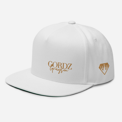Gordz Grayson Snapback Hat – Black & White