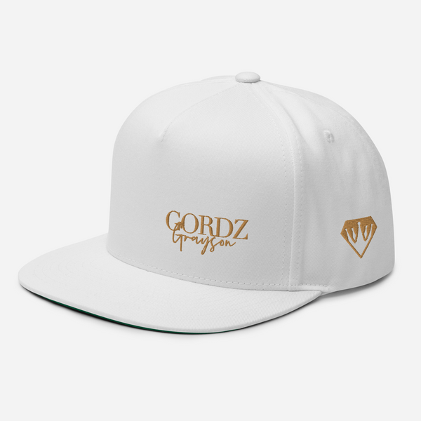 Gordz Grayson Snapback Hat White